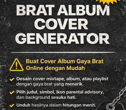 Brat Album Cover Generator